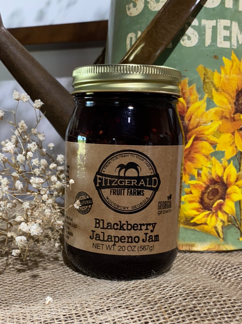 Blackberry Jalapeno Jam